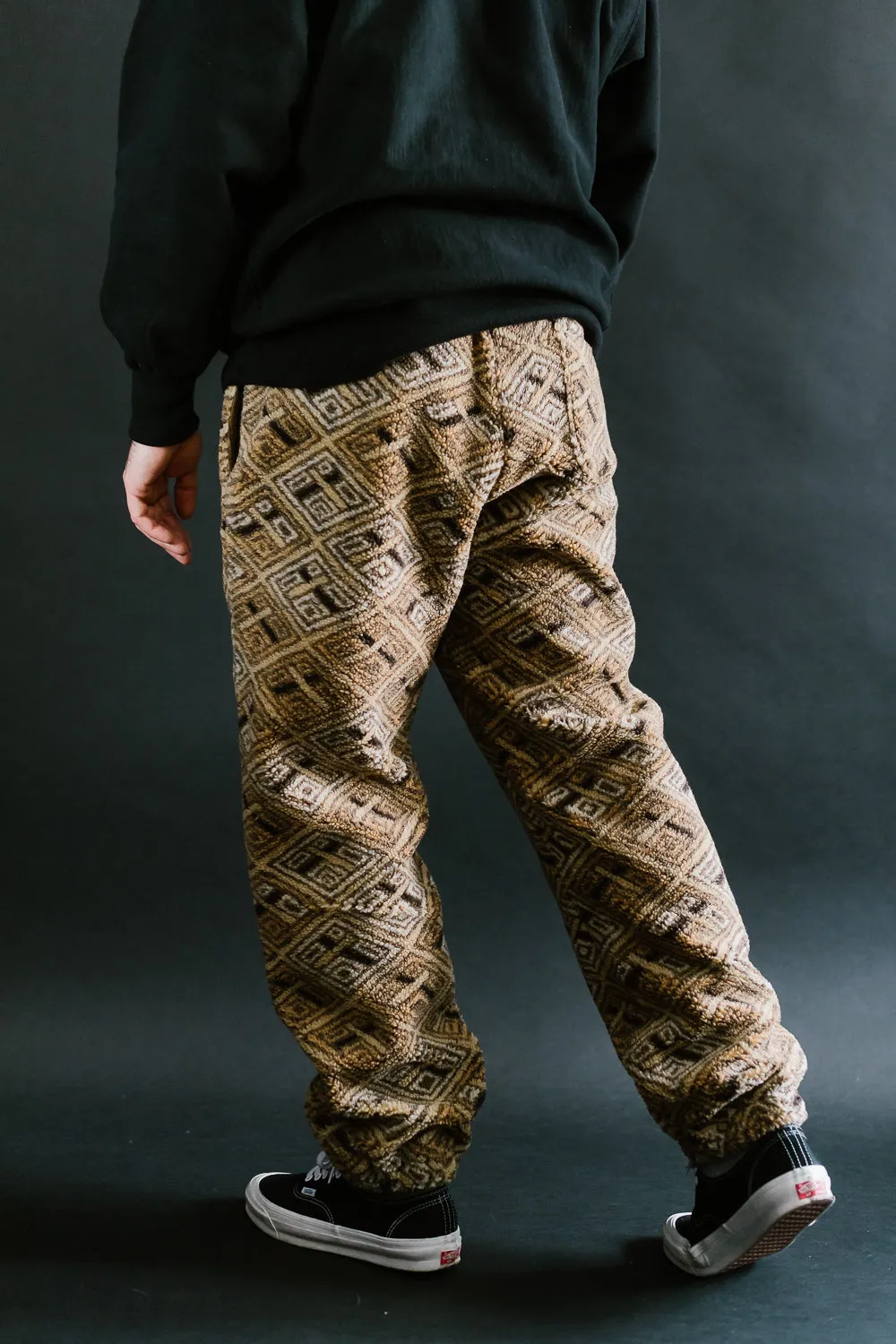 03-1006-AR - Boa Fleece Pants - African Pattern