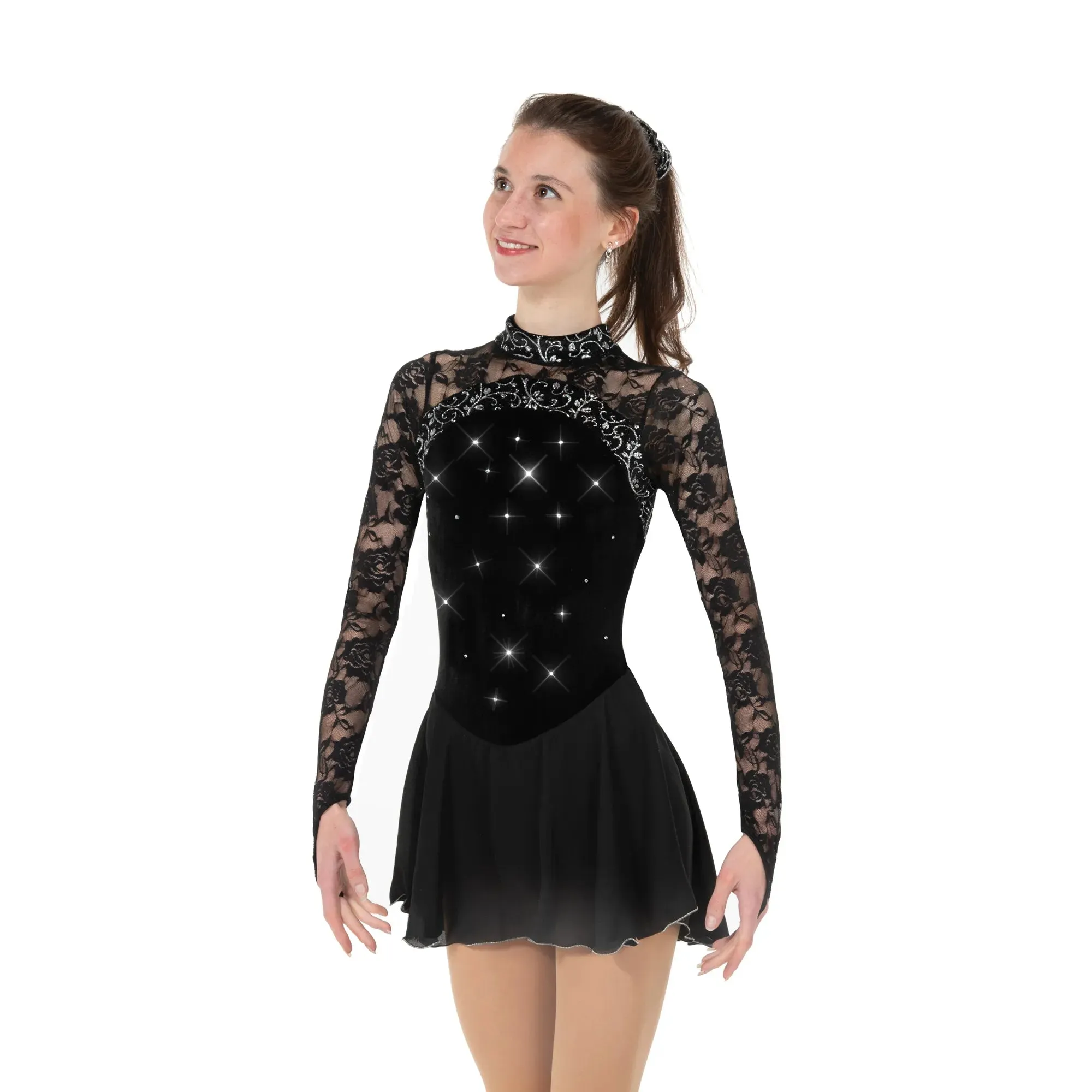 524 Figure Skating Lace Vivace Dress