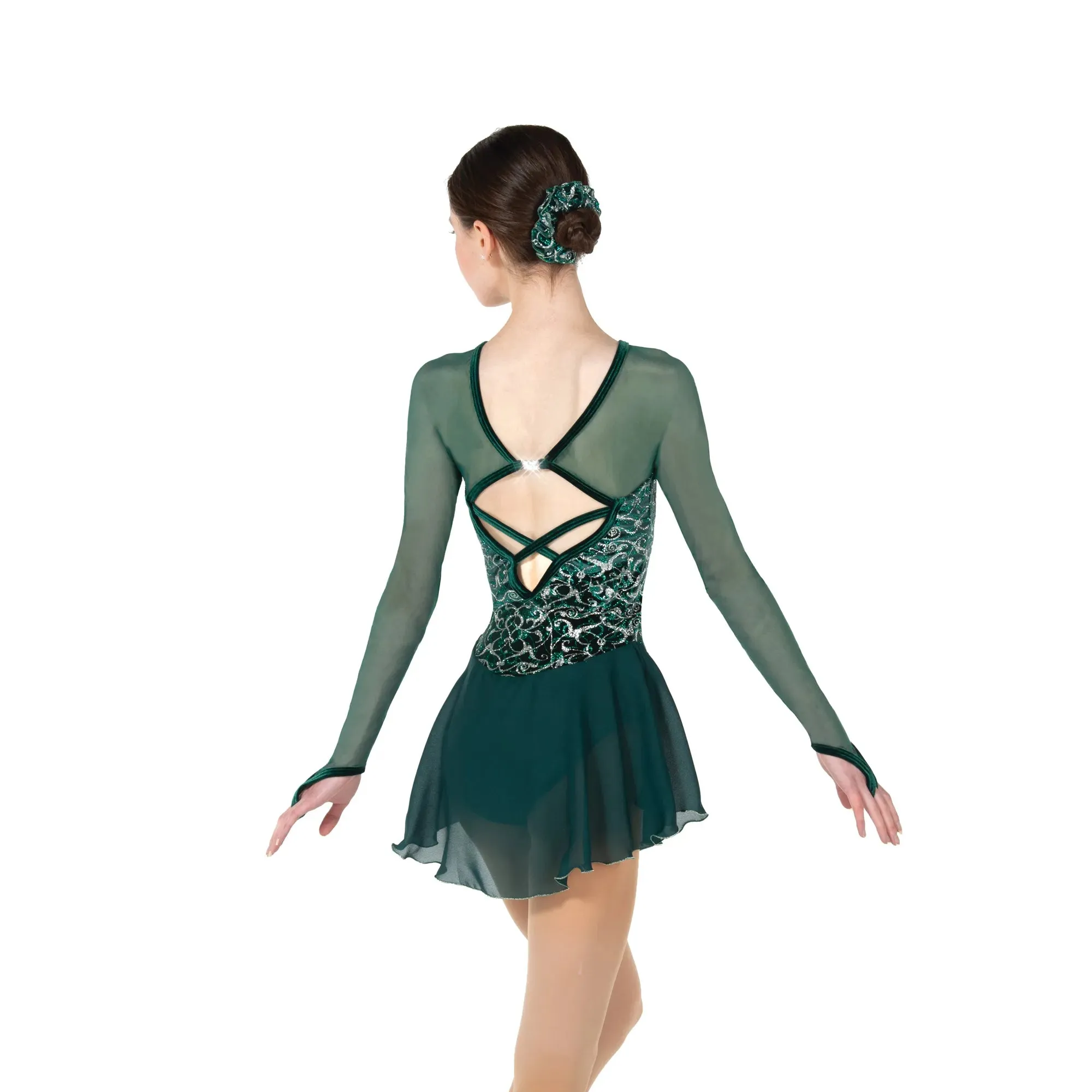 537 Figure Skating Vignette Dress