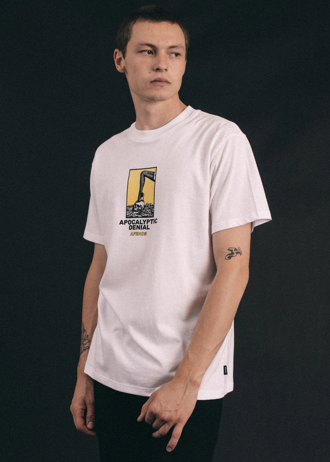 Afends Mens Denial - Retro Fit Tee