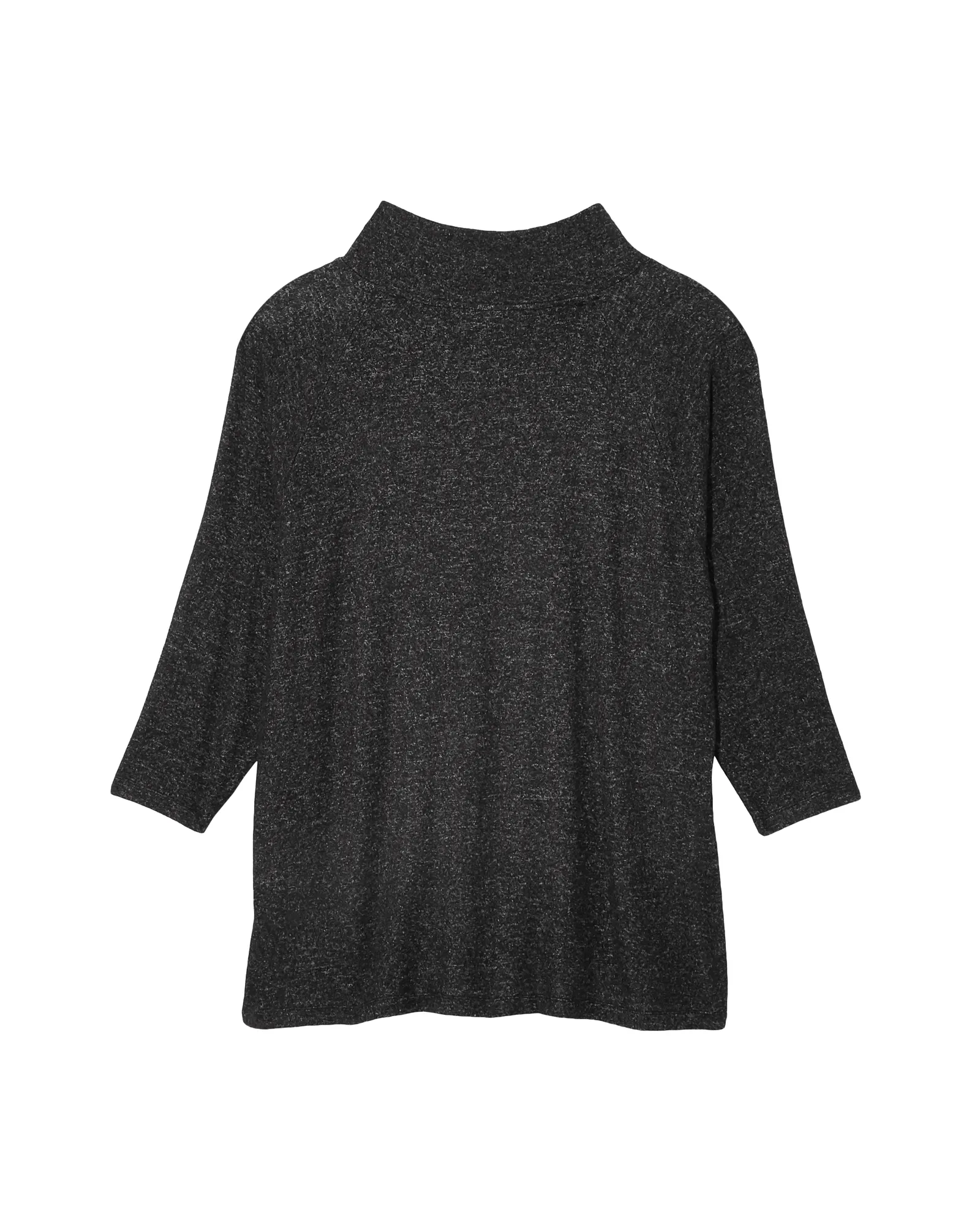 Alexia Cowl Neck Tie Top | Charcoal Grey