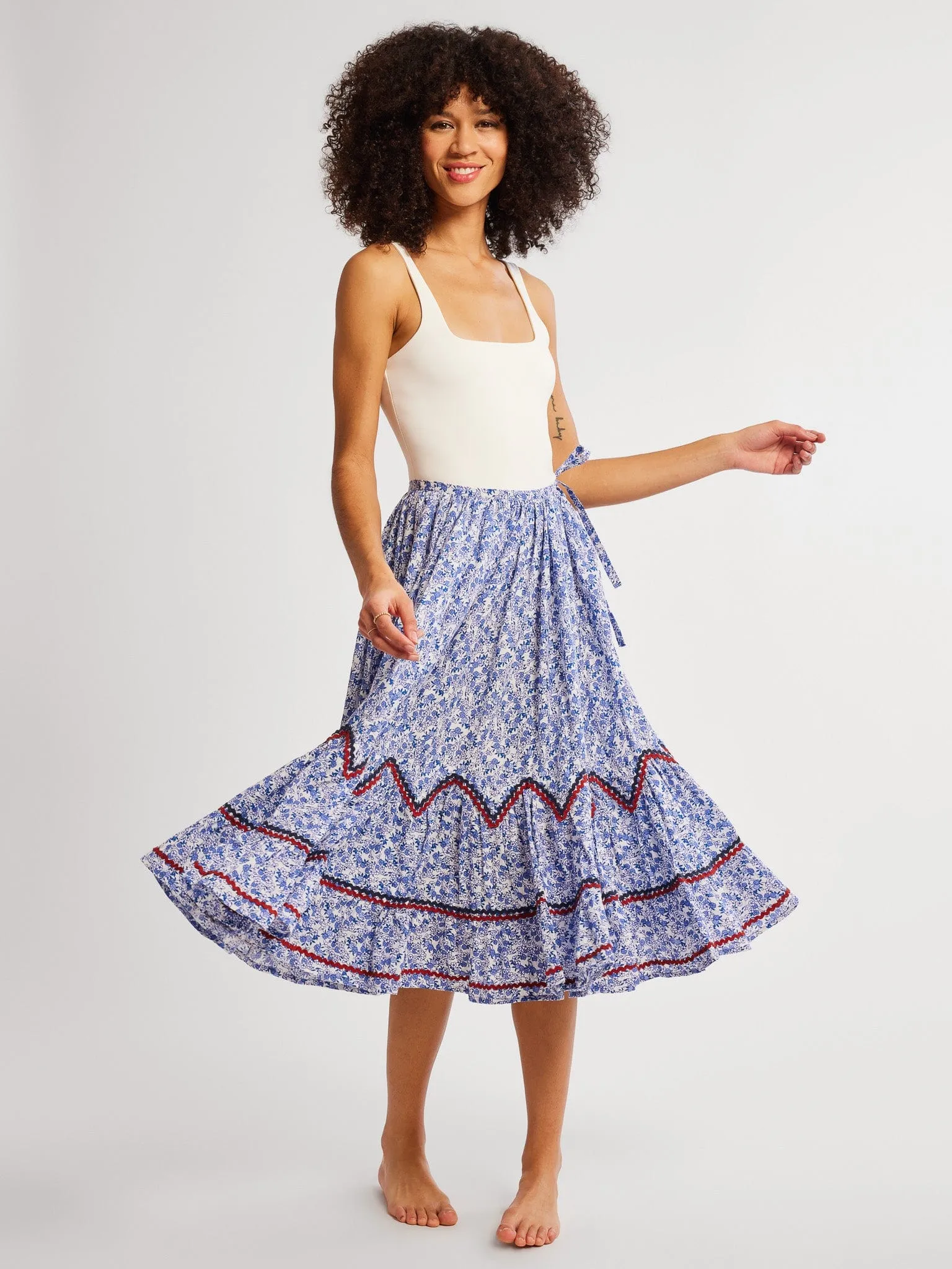 Amalie Skirt in Condesa Floral