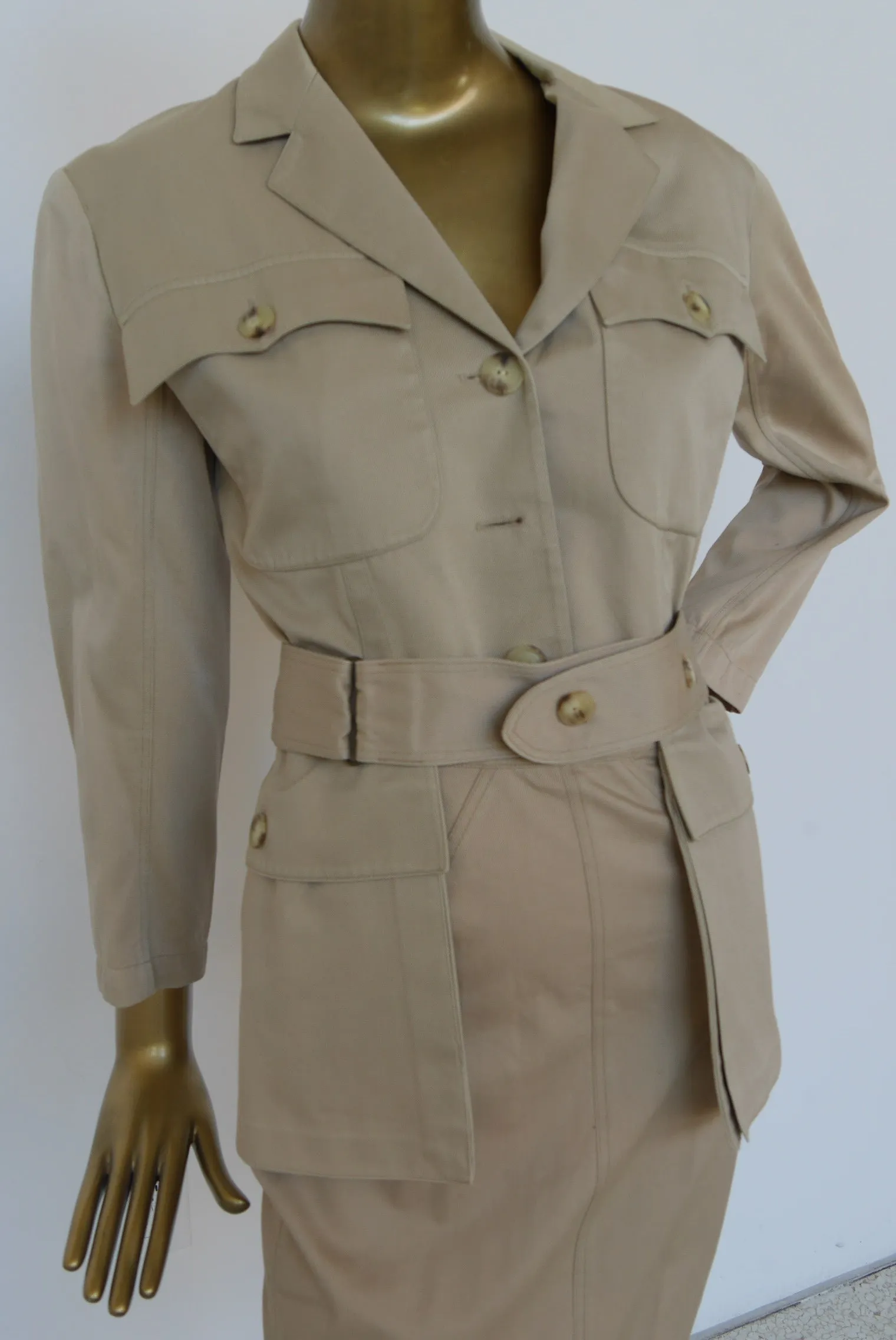 Azzedine Alaia safari suit 1993