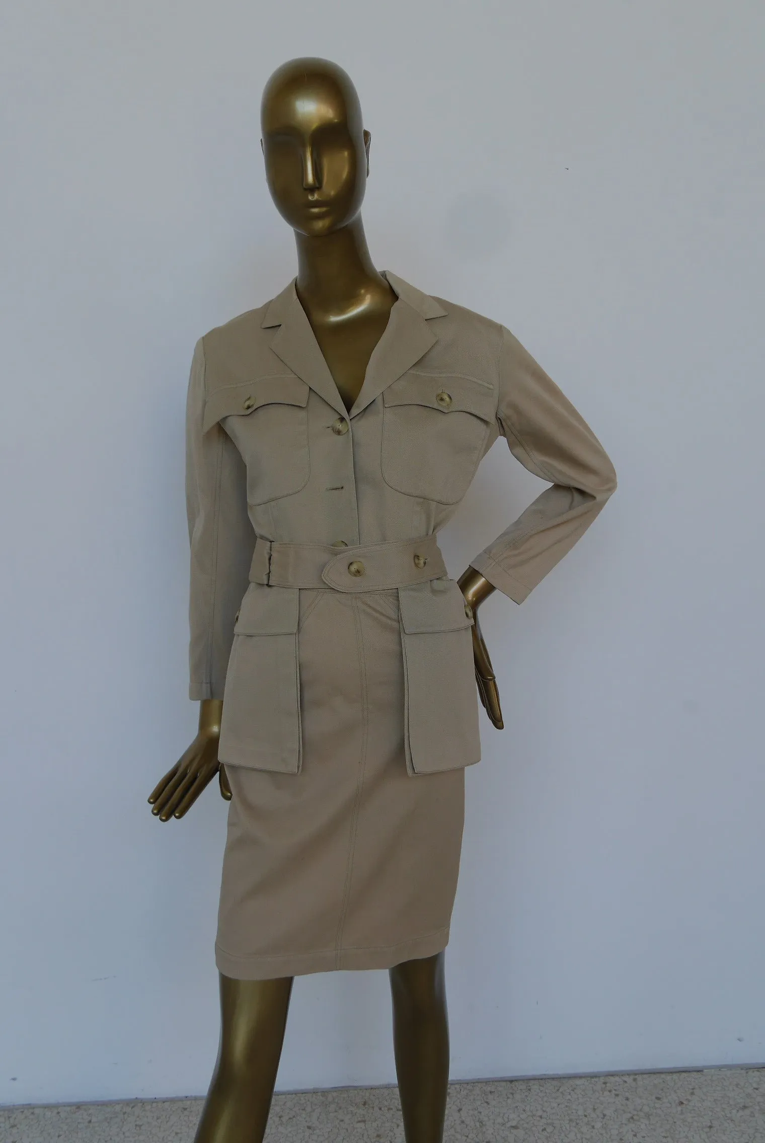 Azzedine Alaia safari suit 1993