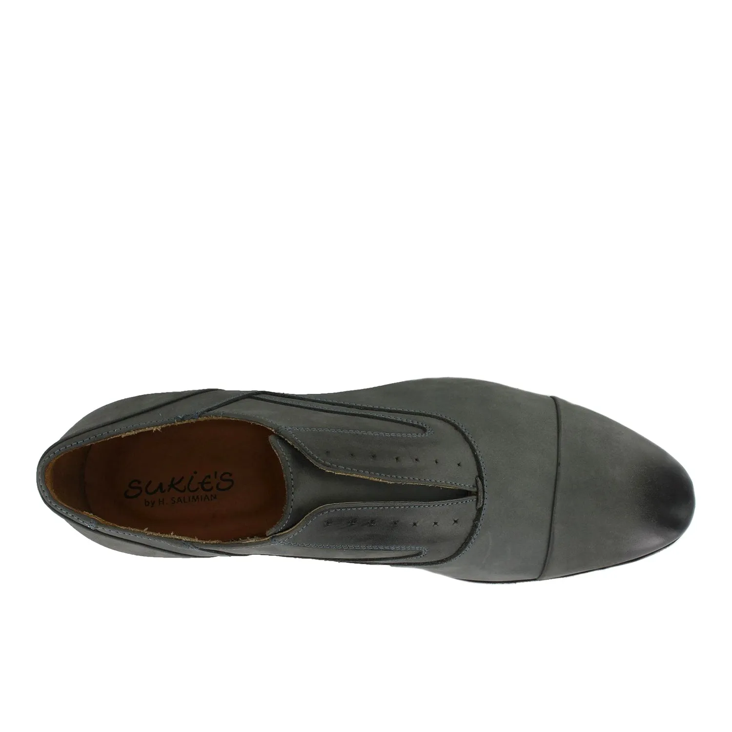 B515 - Grey Slip On Shoe