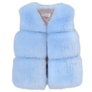 Baby Girl Winter Vest Coat