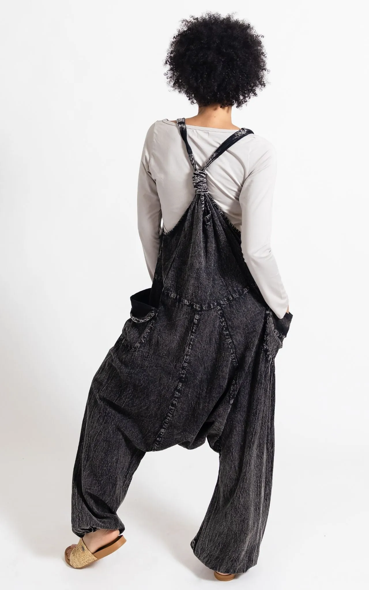 Bahini Overalls - Long Stonewashed