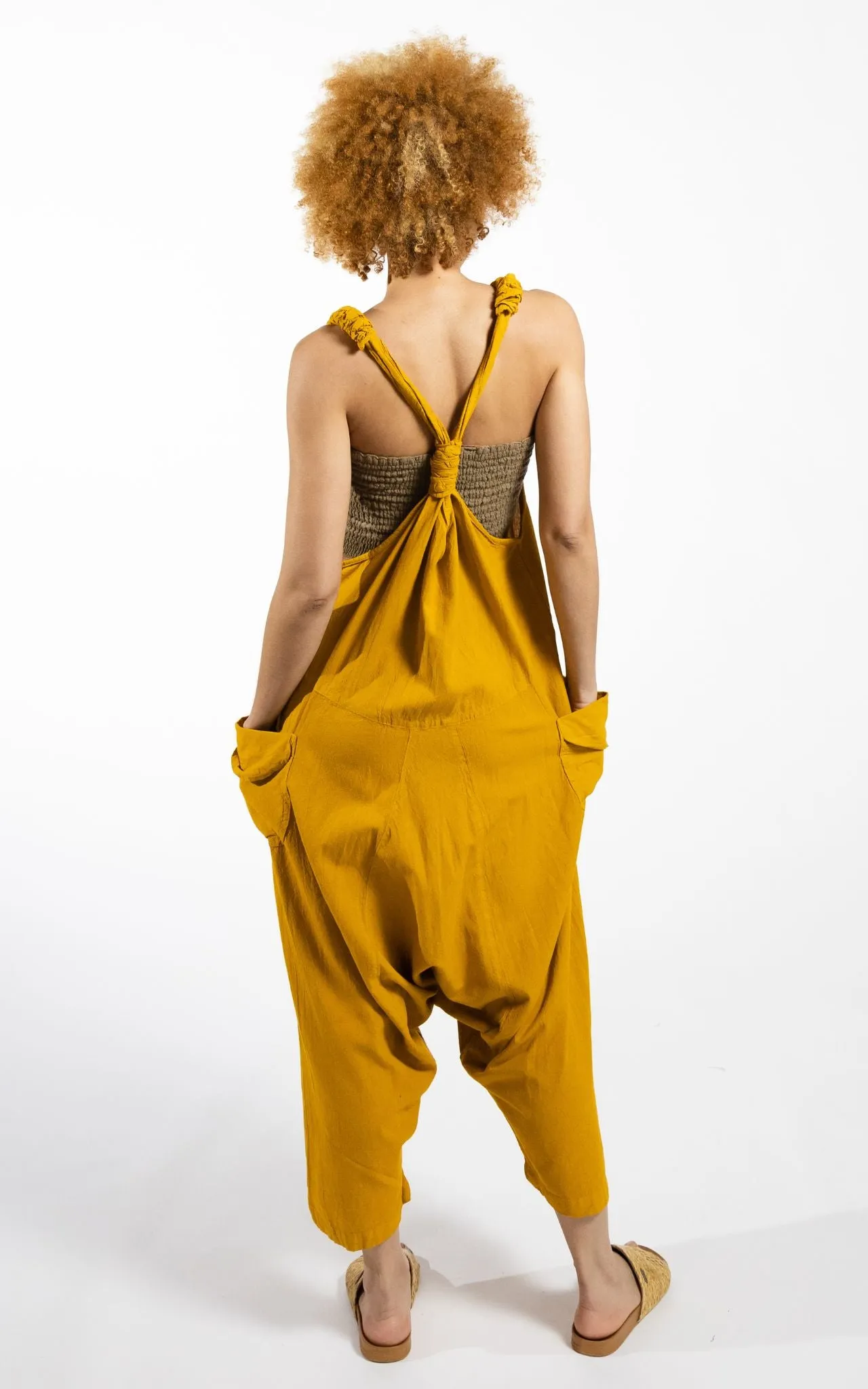 Bahini Overalls - Mustard