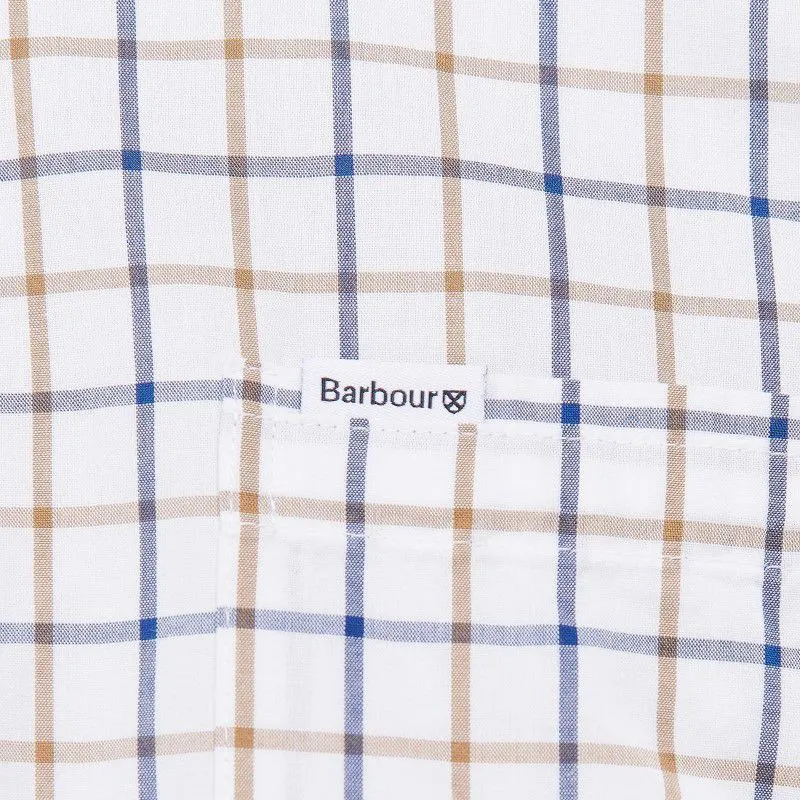 Barbour Bradwell Tailored Fit Mens Shirt - Sandstone