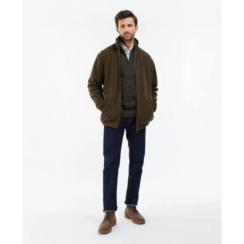 Barbour Oakmoor Mens Fleece Jacket - Olive