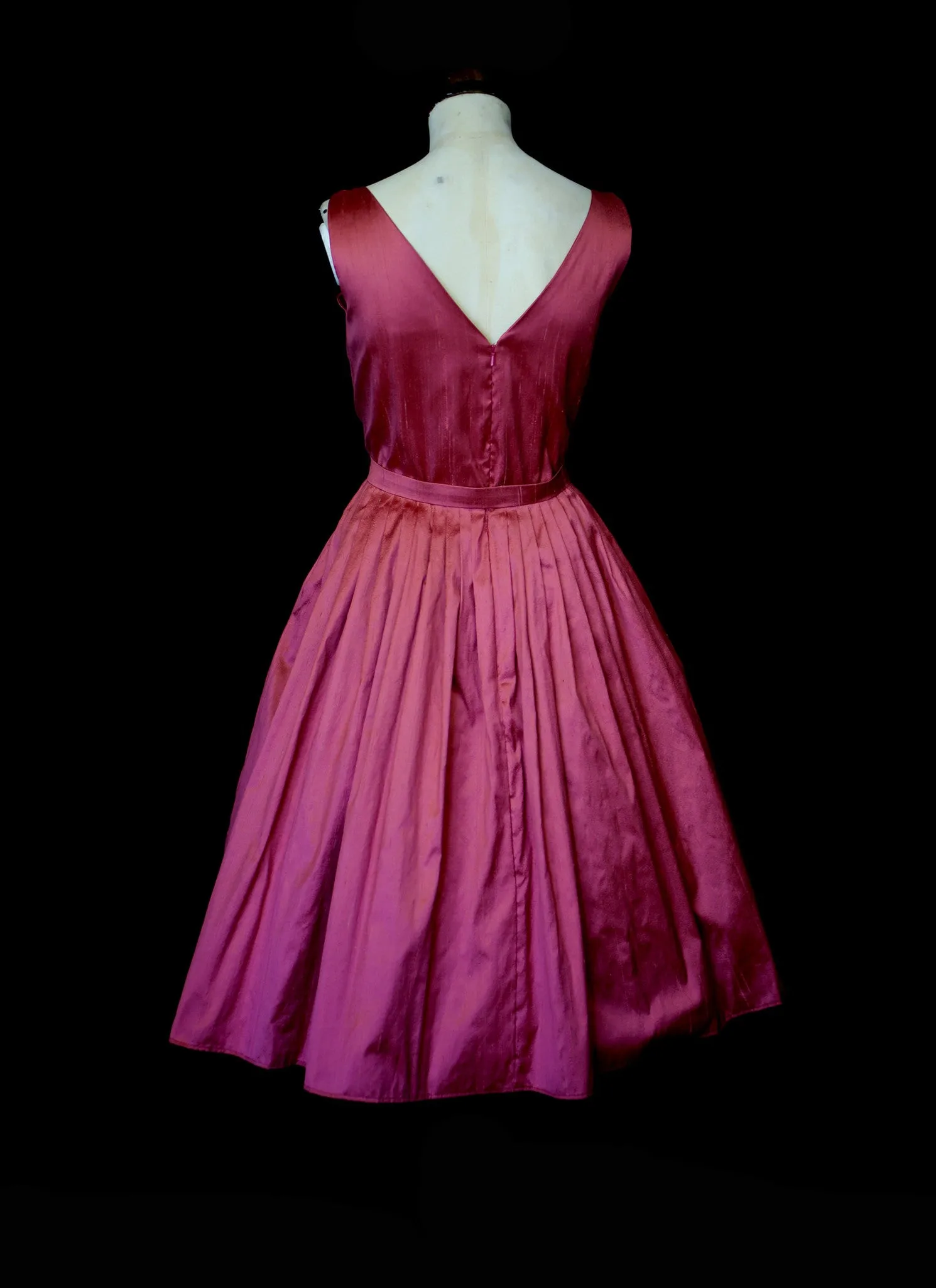 Bespoke Silk Tea Dress