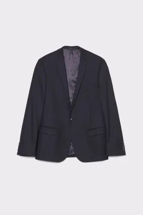 Black Flannel Suit Jacket