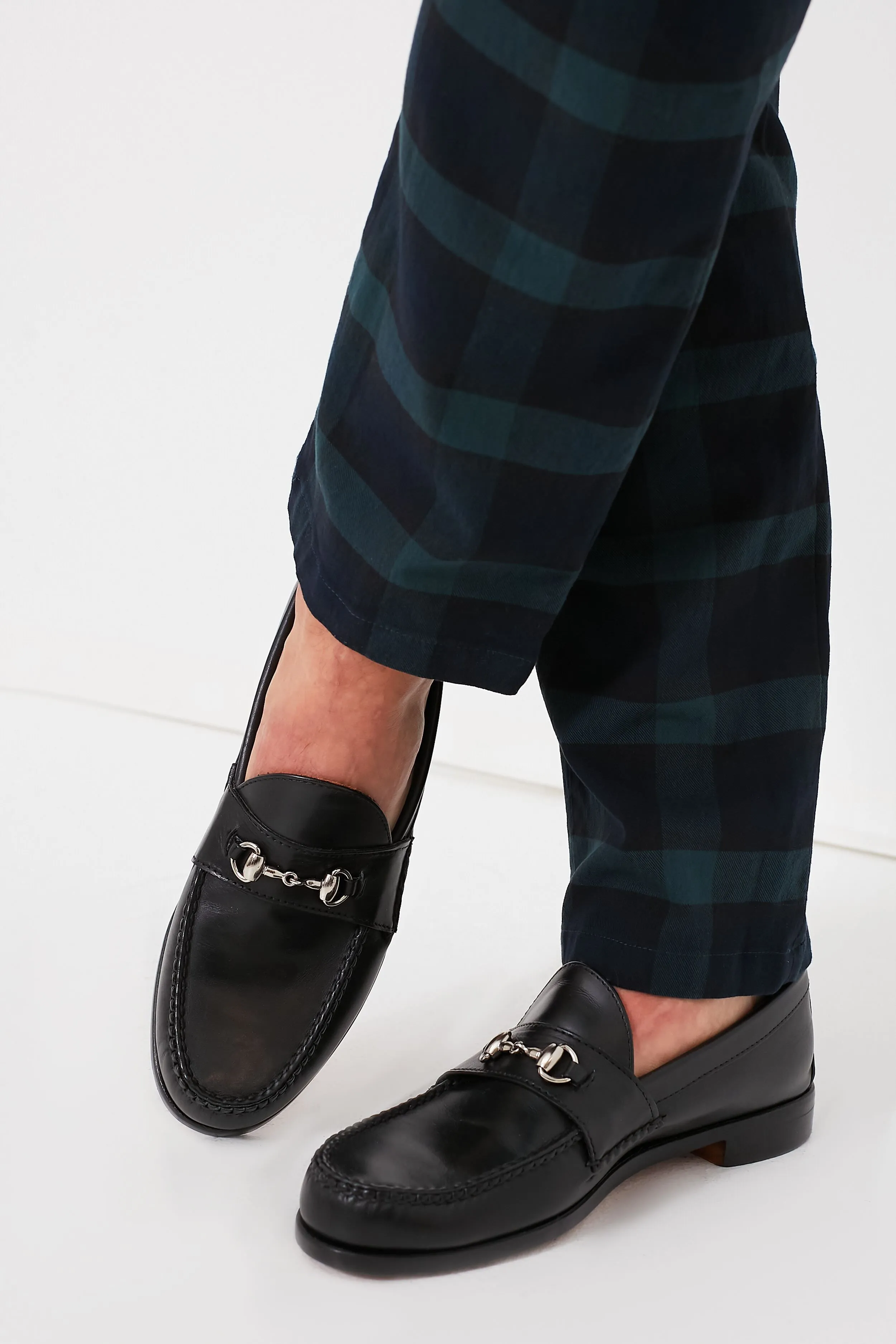 Black Horsebit Loafer