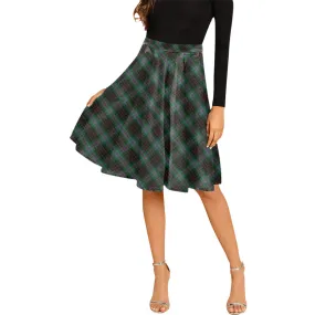 Brodie Hunting Tartan Melete Pleated Midi Skirt