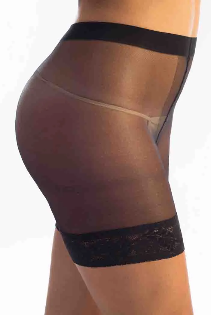 Calze BC Personal Size Anti-Chafing Under Dress Sheer Short Tights