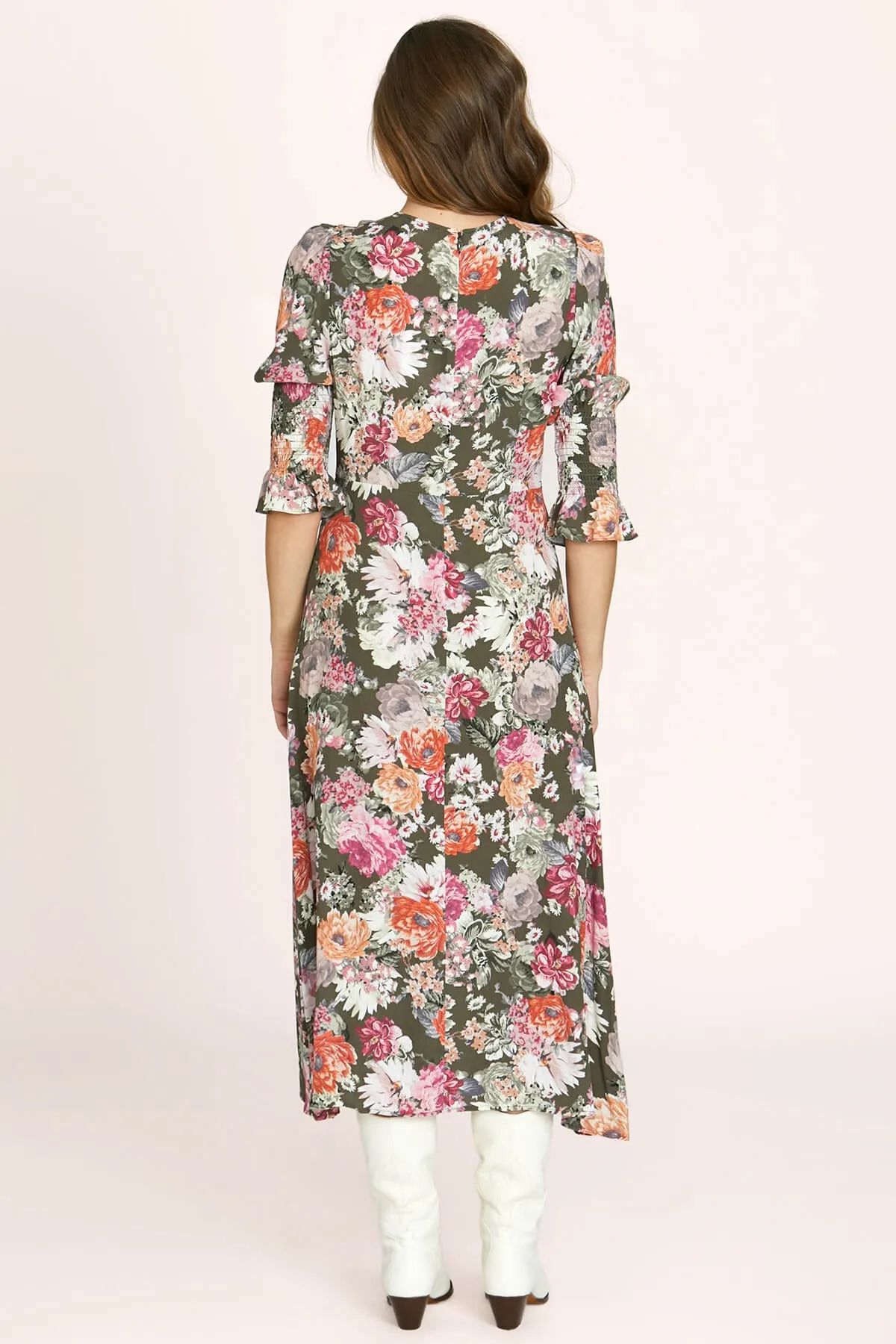 Camille Floral Maxi Dress