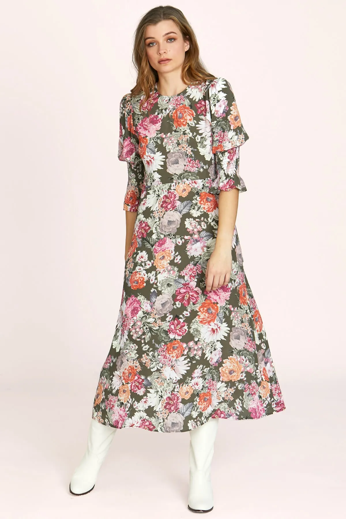 Camille Floral Maxi Dress