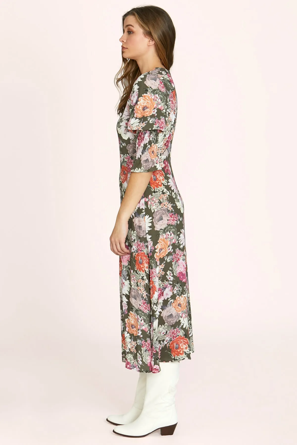 Camille Floral Maxi Dress