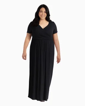 Carnation Maxi Dress | Black