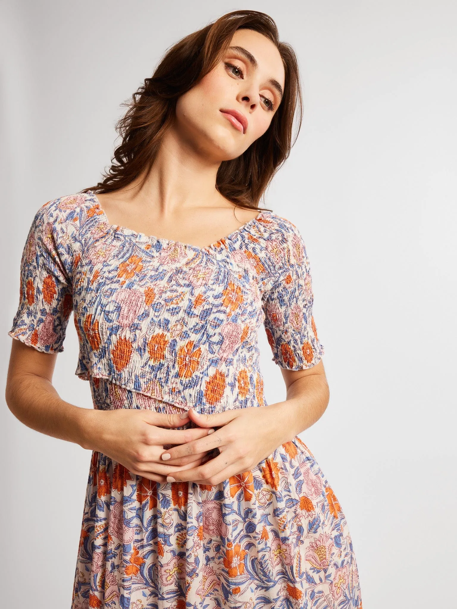 Celia Dress in Newport Floral