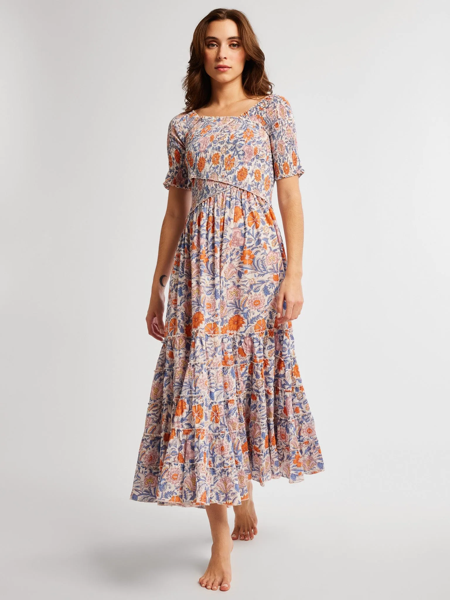 Celia Dress in Newport Floral