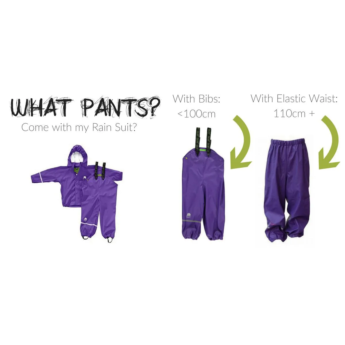 Classic Rain Suit Set - Blackberry