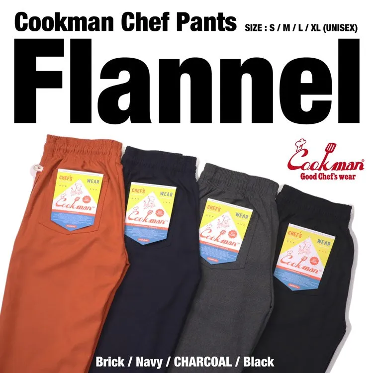 Cookman Chef Pants - Flannel : Charcoal