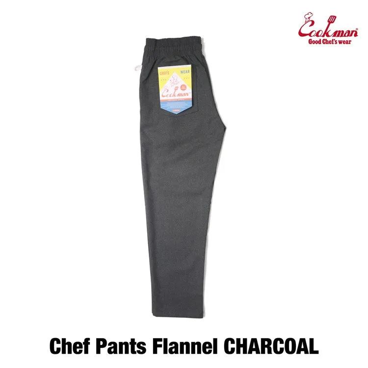 Cookman Chef Pants - Flannel : Charcoal