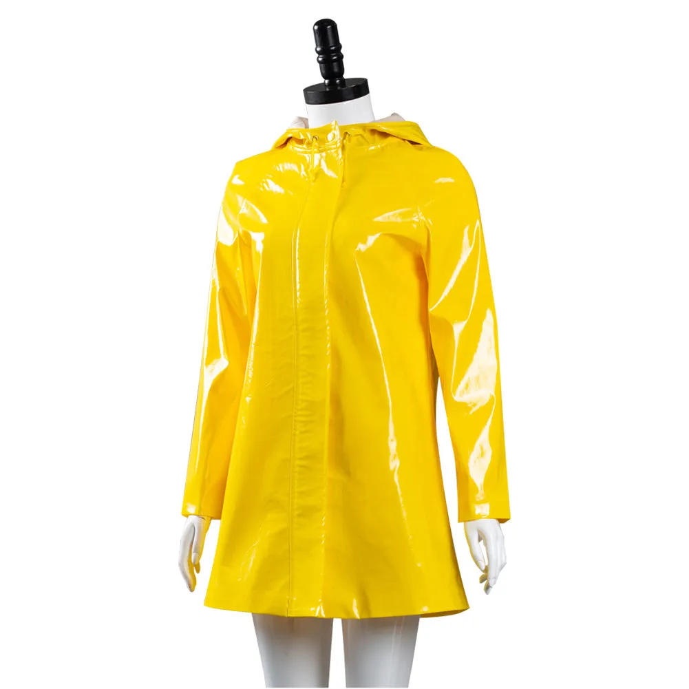 Coraline & the Secret Door- Coraline Jones Outfits Yellow Coat Halloween Carnival Suit Cosplay Costume