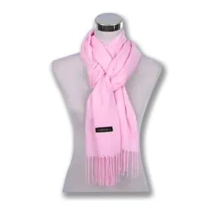 Couthie Plain Light Pink Scarf (CS4)