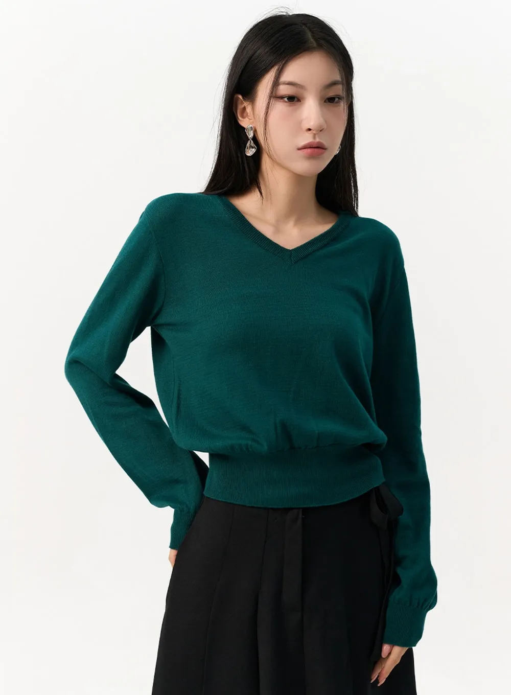 Cozy C-Neck Pullover IO320