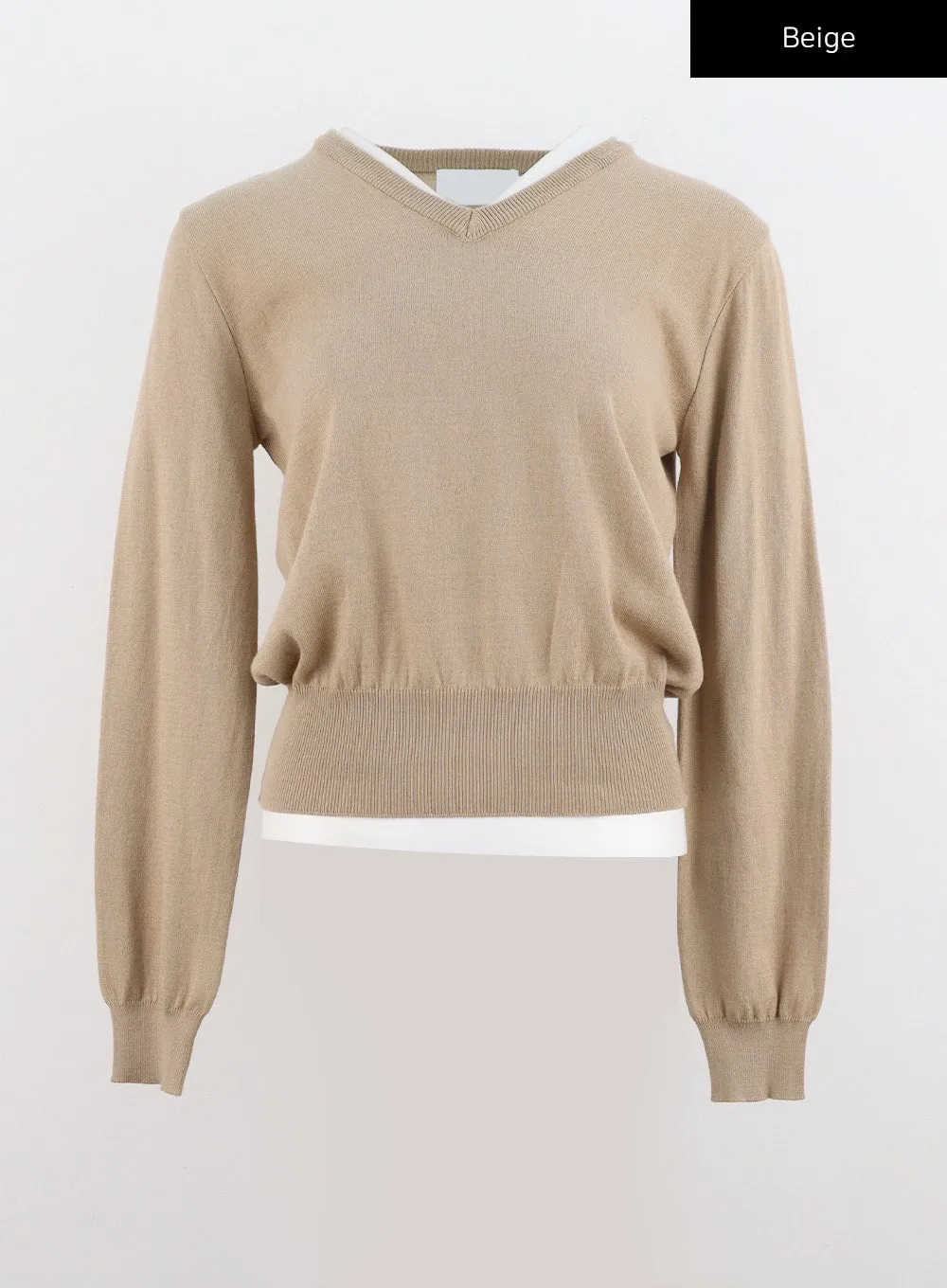 Cozy C-Neck Pullover IO320