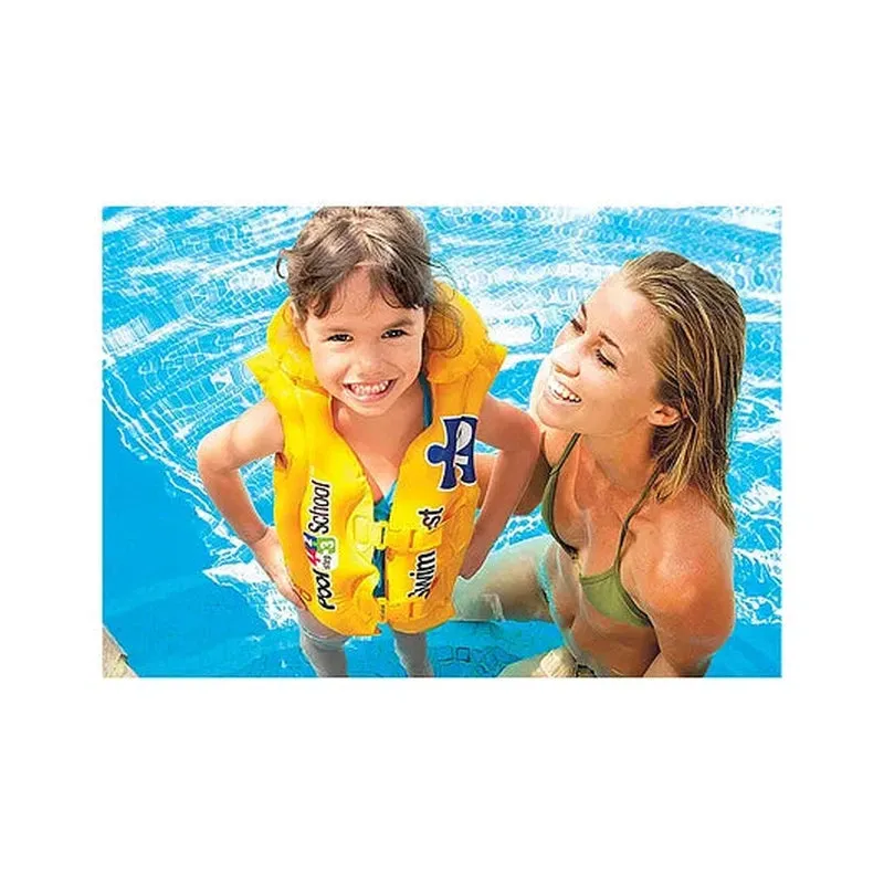 Deluxe Swimming Vest for Kids | Yellow