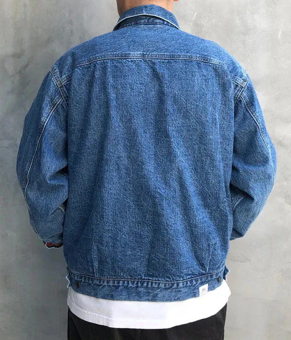 DESCENDANT/TRUCKER DENIM JACKET (INDIGO)