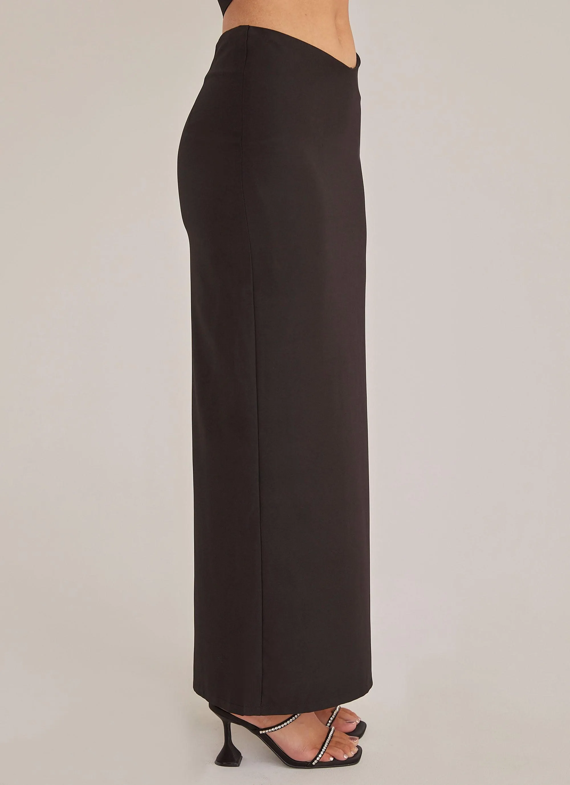 Disco Disco Maxi Skirt - Noir