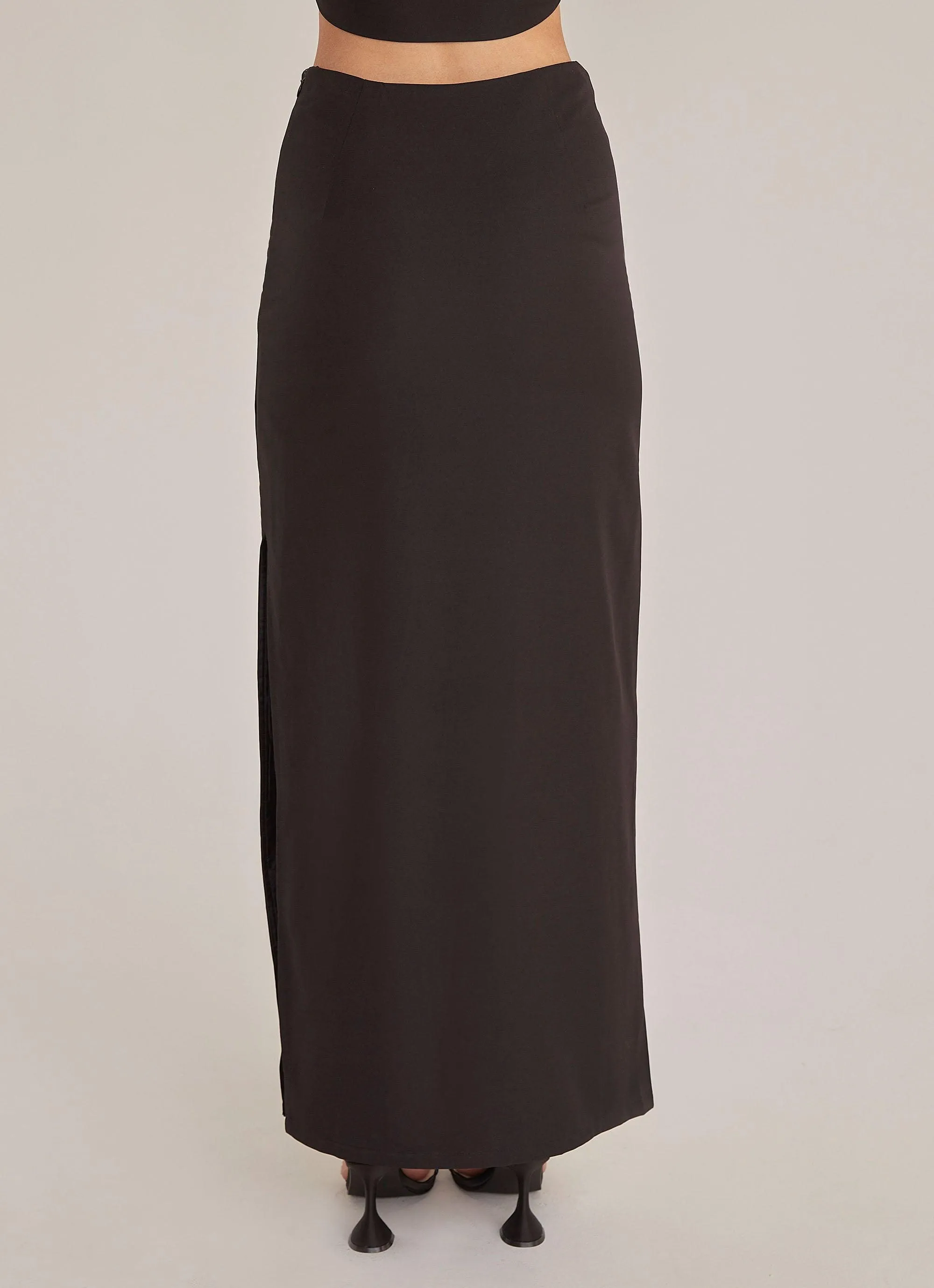 Disco Disco Maxi Skirt - Noir