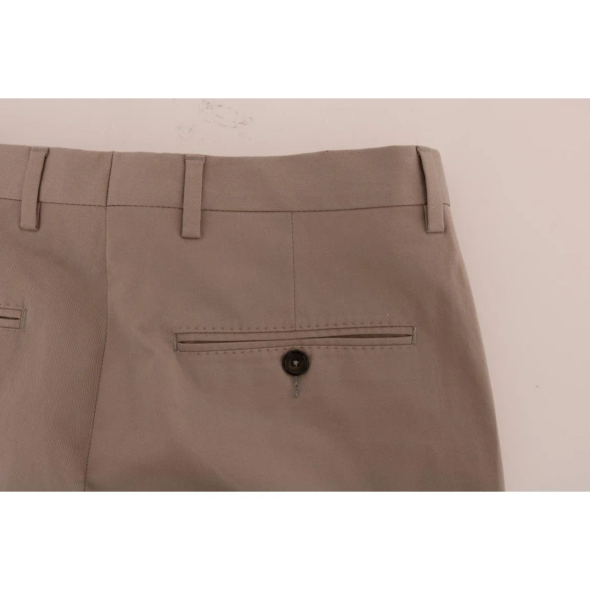 Dolce & Gabbana Chic Beige Chinos Casual Pants