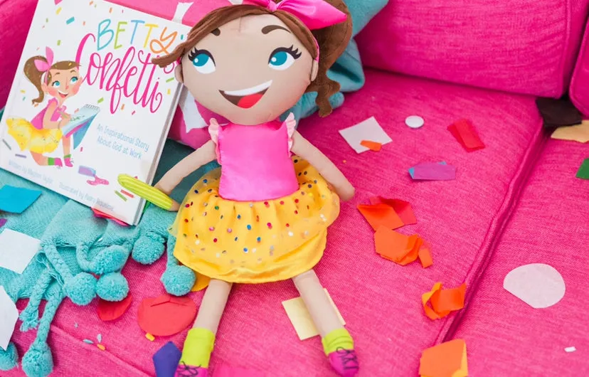 Doll - Betty Confetti Plush