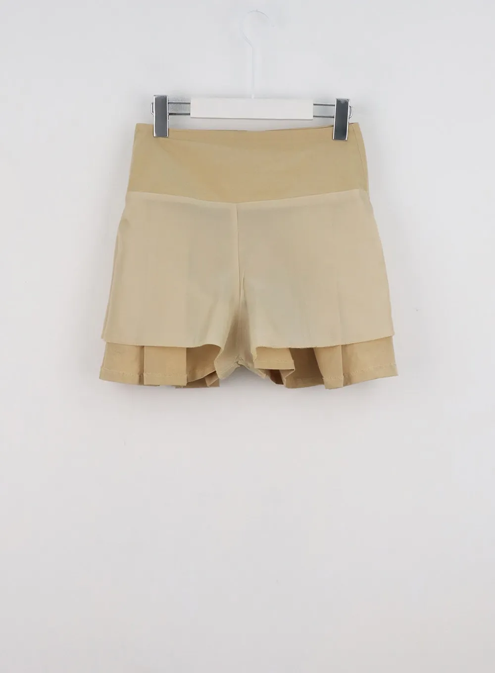 Double Pocket Pleated Mini Skirt IG312