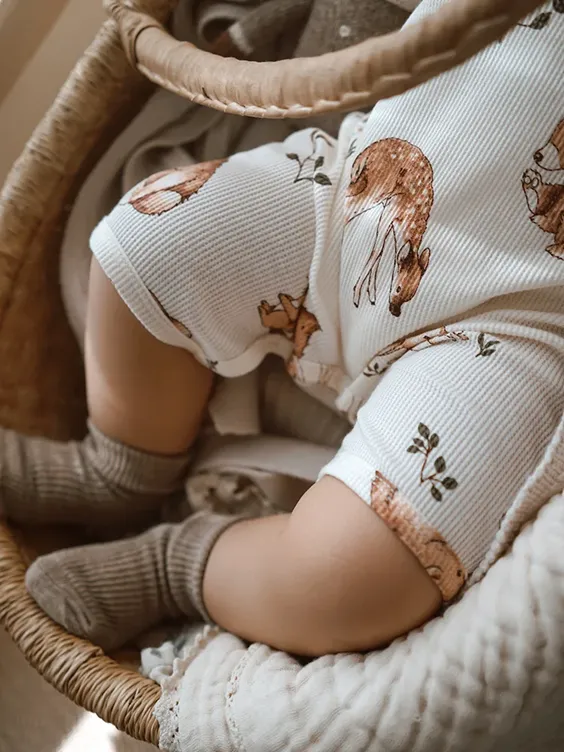 Earthy Cotton Summer Sleeveless Onesie (4 designs)