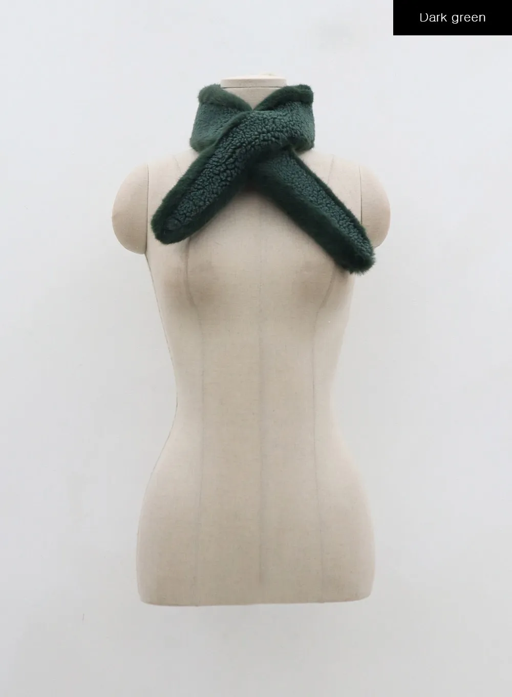 Faux Fur Fleeced Mini Scarf BN25