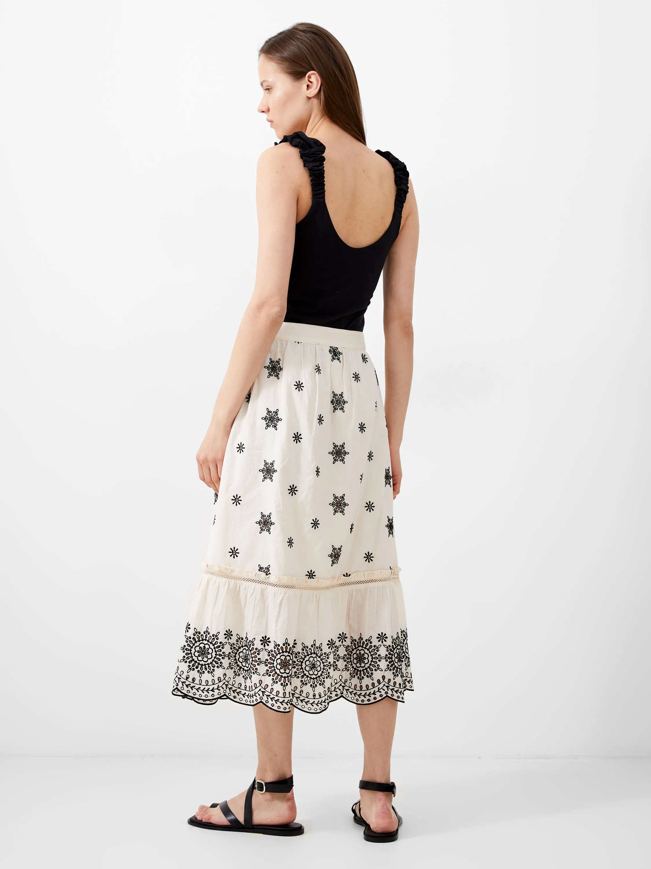 Felicity Embroidered Skirt