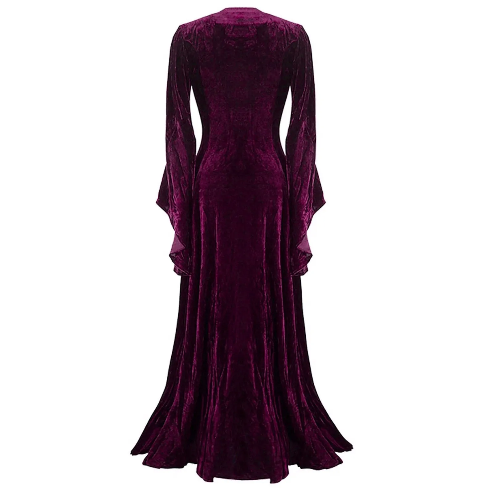 Funki Buys | Dresses | Women's Medieval Velvet Maxi Dress