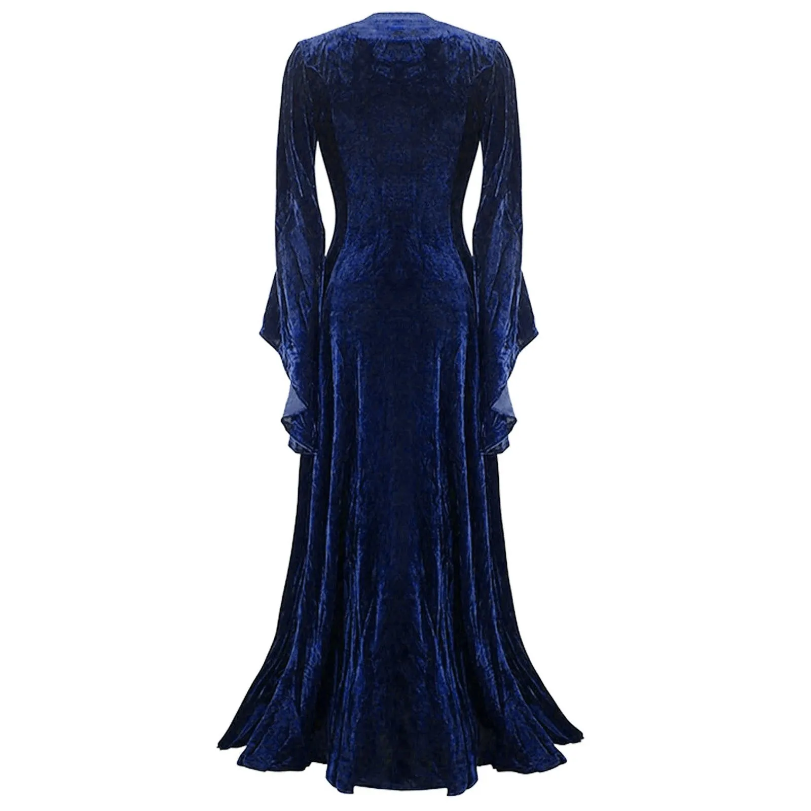 Funki Buys | Dresses | Women's Medieval Velvet Maxi Dress