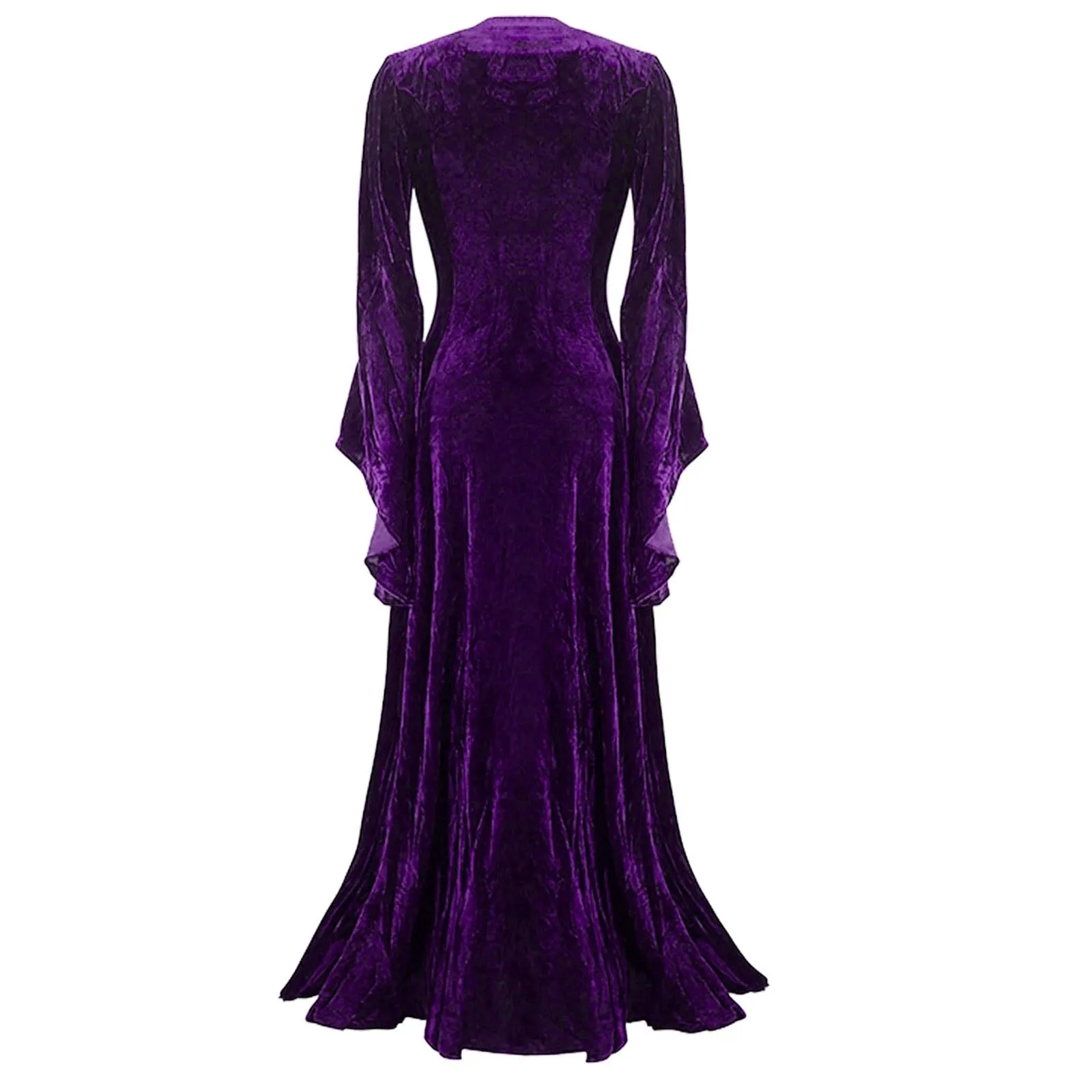 Funki Buys | Dresses | Women's Medieval Velvet Maxi Dress