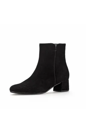 Gabor Black Suede Boot