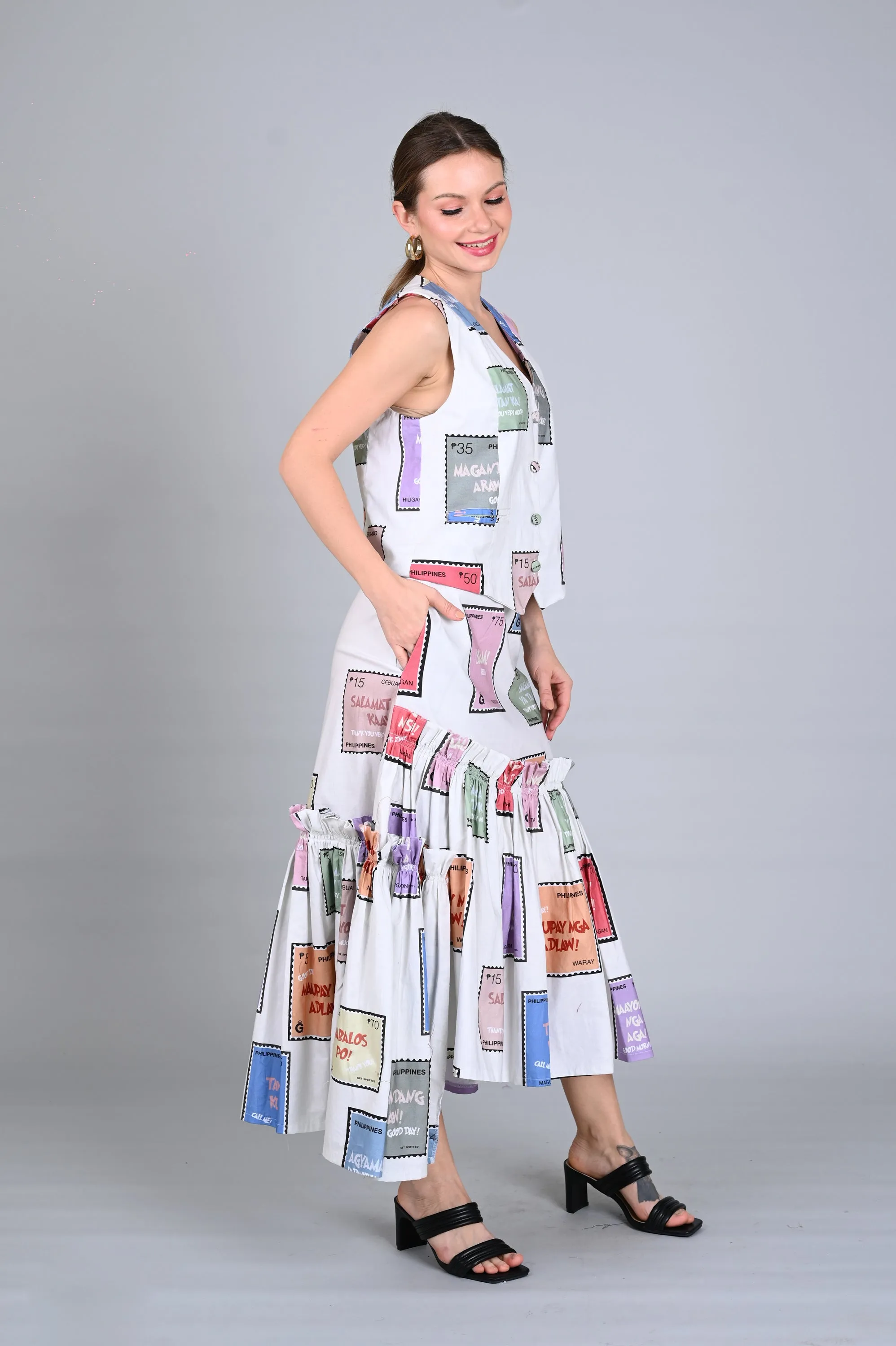 GS Limited Ed Tatak Pinoy Artist Series: Cabrera Maxi Skirt