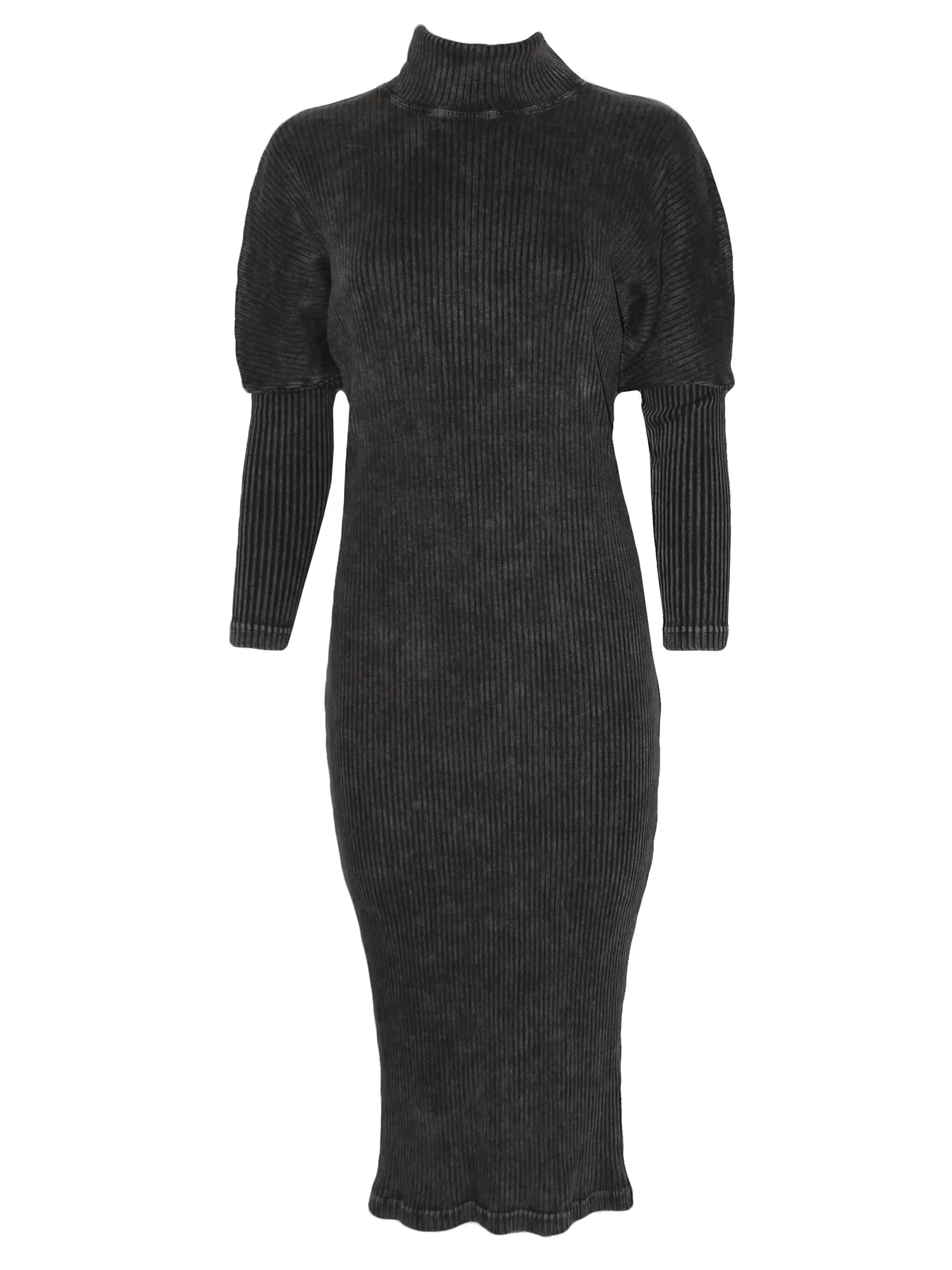 Hard Tail Slouchy Turtleneck Sweater Dress (Style: CMR-42)