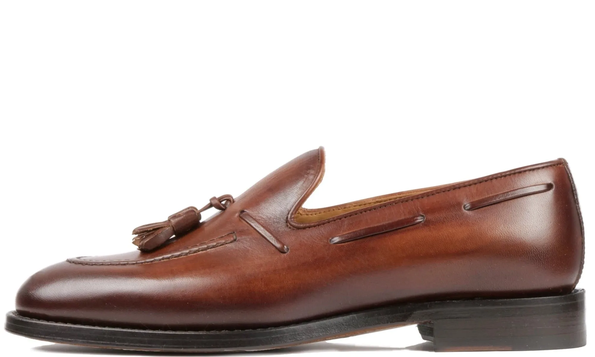 Henley Tassel Loafer Tan