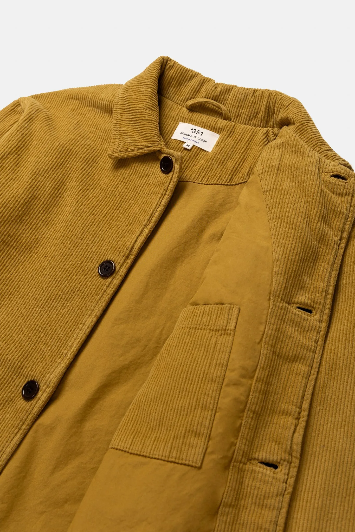 JACKET CORDUROY LIME